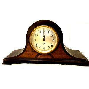 Seth Thomas Mantle Clock Pioneer #1 Sentinel For Restoration / Parts